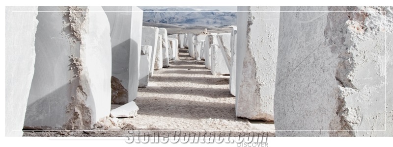 Burdur Cream Marble Blocks