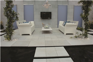 Azure Sandblasted Limestone Tiles Azure Sandblasted Limestone Tiles