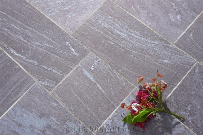 Carbon Grey Quartzite Tiles