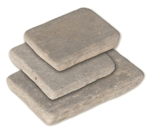 Charcoal Tumbled Hand Cut Paving Setts