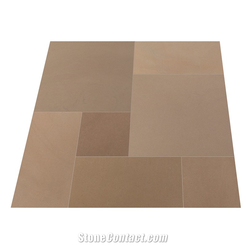 Forli Camel Dust Sandstone Honed Paving Slabs & Tiles