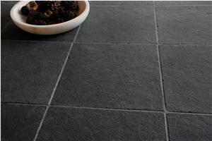 Lime Black Distressed Finish Tiles & Slabs