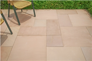 Merano Honed Autumn Brown Sandstone Paving Tiles