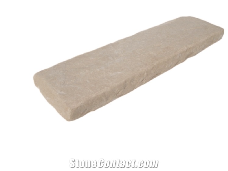 Mint Tumbled Natural Stone Wall Coping
