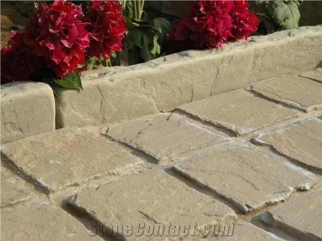 Raj Tumbled Natural Stone Edging