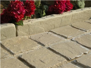 Raj Tumbled Natural Stone Edging Raj Tumbled Natural Stone Edging