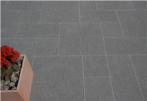 Tijuana Black Sandblasted Paving
