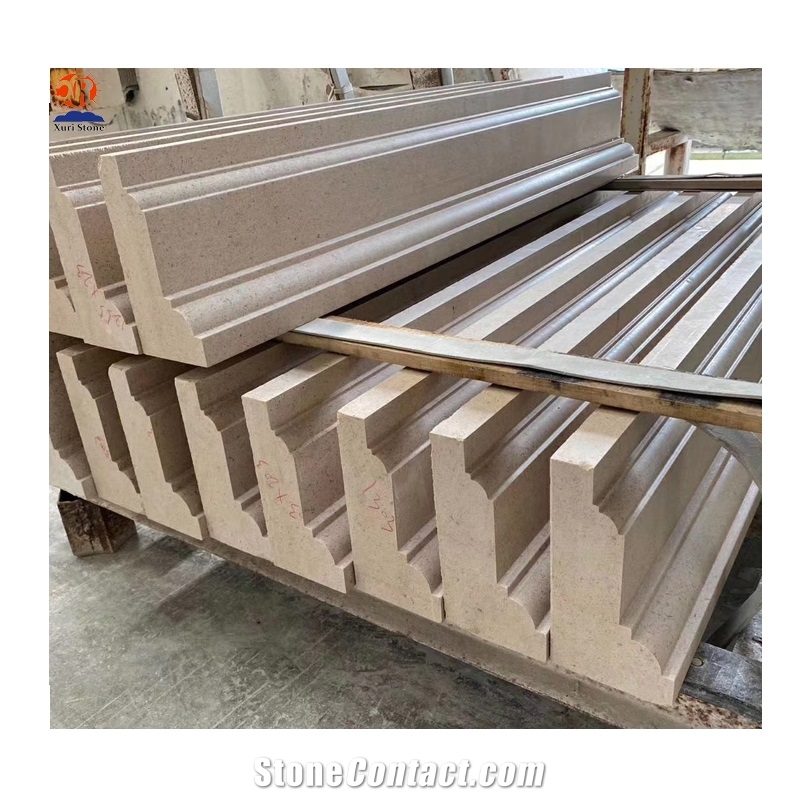 Customized Size Stone Marble Mouldings Border