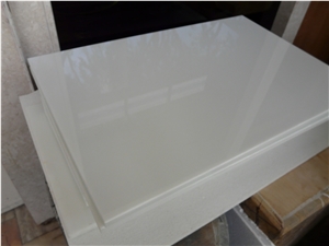 Pure White Nano Crystallized Stone for Decoration