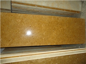 Indus Gold Polished Marble Custom Bathroom