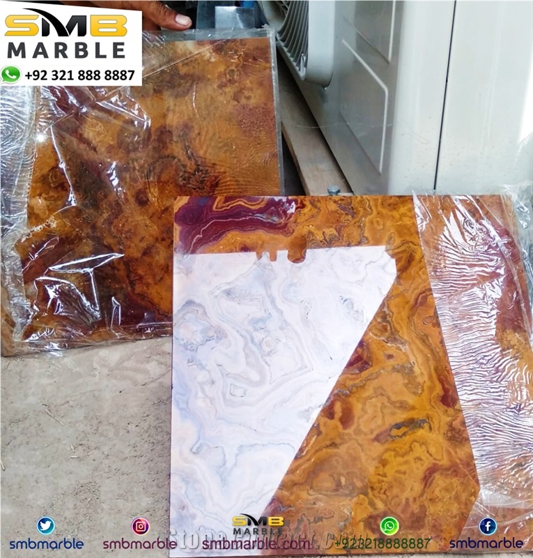 Multi Afghani Onyx Slabs and Tiles, Pakistani Onyx