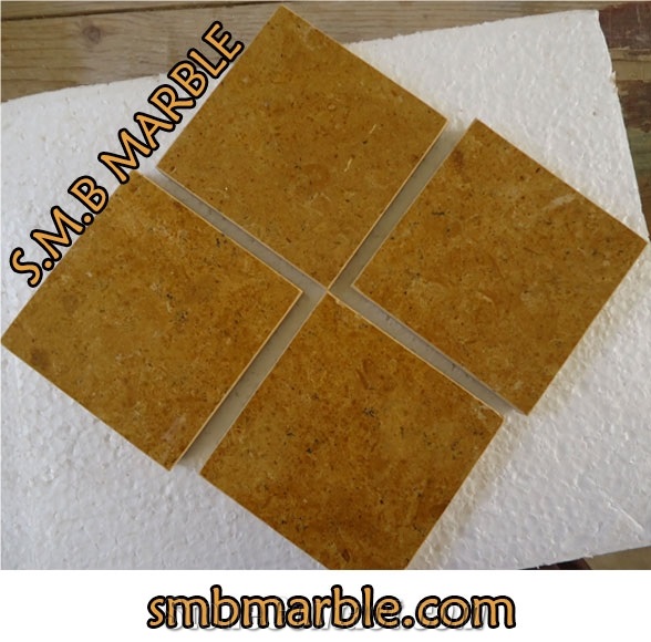Pakistani Indus Gold Marble Tiles, Slabs