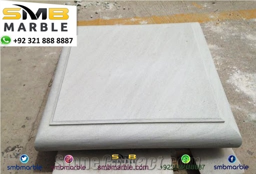 Polished White Limestone Tiles
