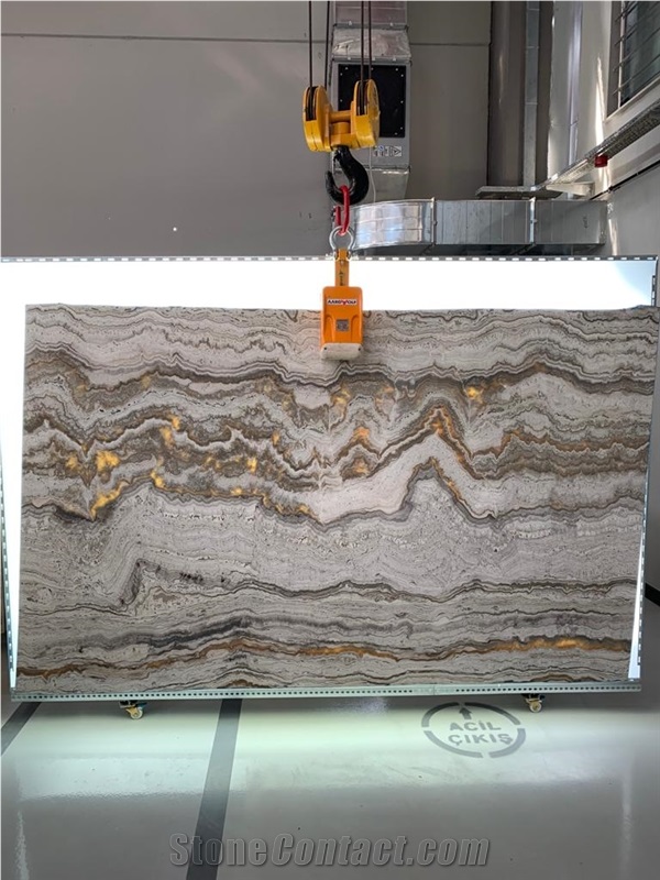 Grey Onyx Slabs