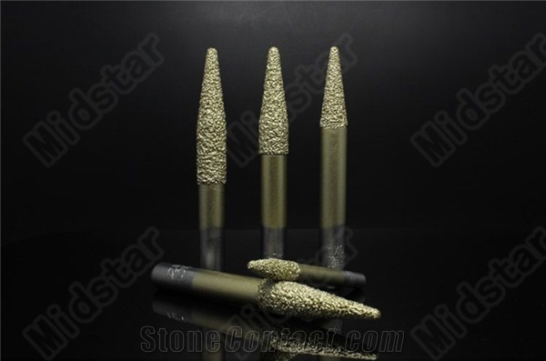 Brazed Diamond Engraving Drill Cnc Machine Tool