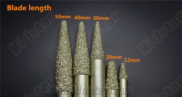 Brazed Diamond Engraving Drill Cnc Machine Tool