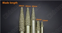 Brazed Diamond Engraving Drill Cnc Machine Tool