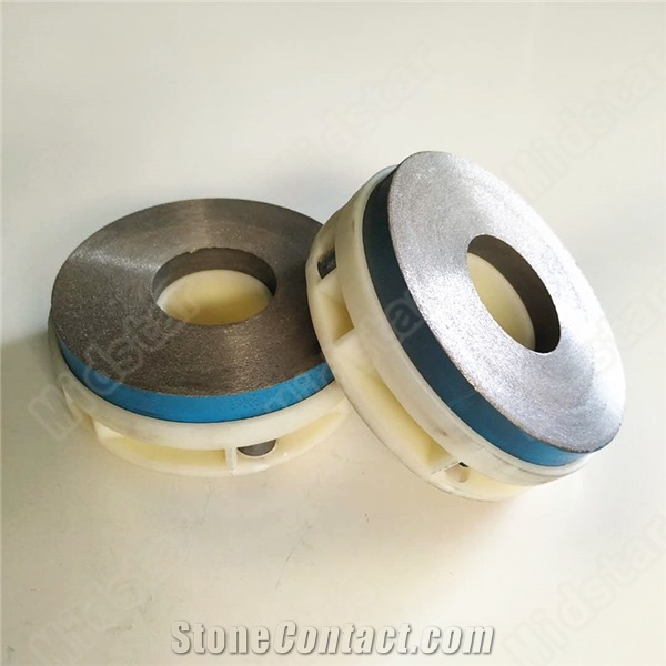 Diamond Stone Snail Lock Bevel Edge Wheel