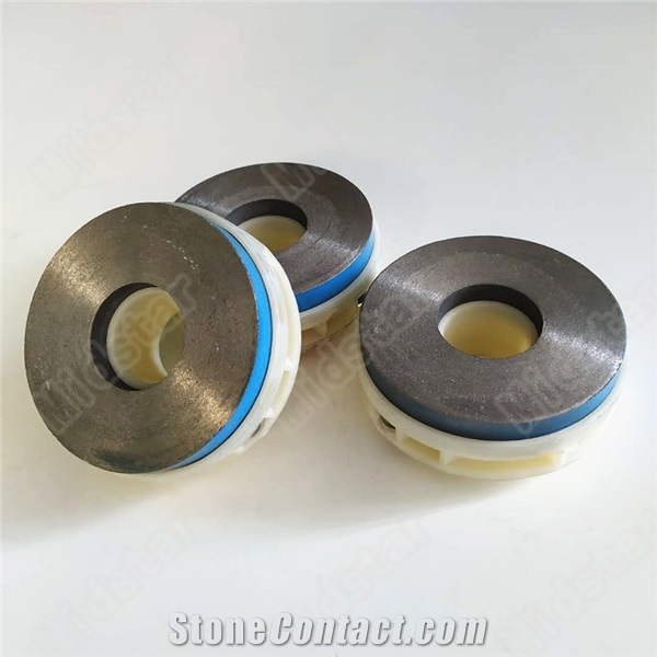 Diamond Stone Snail Lock Bevel Edge Wheel