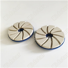 Spiral Shape Resin Snail Lock Edge Polishing Pad
