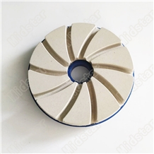 Spiral Shape Resin Snail Lock Edge Polishing Pad