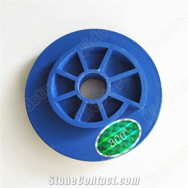 Spiral Shape Resin Snail Lock Edge Polishing Pad