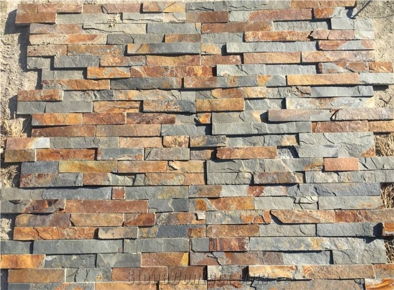 Multi-Color Slate/ Golden Rush/ Brown Slate
