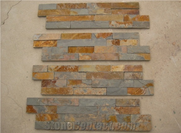 Multi-Color Slate/ Golden Rush/ Brown Slate