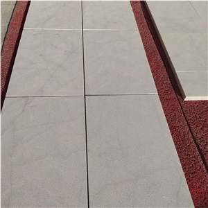 Mugla White Turkish Carrara Venato Sandblasted French Pattern Set