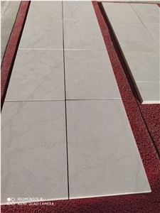 Mugla White Turkish Carrara Venato Sandblasted French Pattern Set