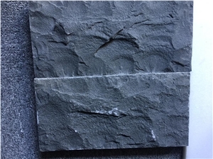 China Black Basalt Natural Flamed Paving Tile