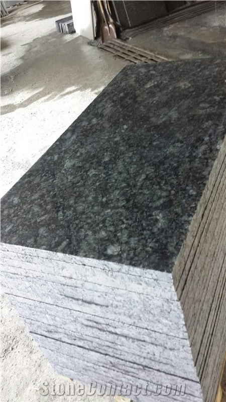 China Butterfly Green Granite Polished Tile & Slab