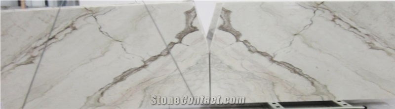 White Jungle Marble Slabs