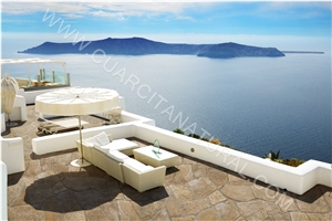 Marron Oro Quartzite Flagstone