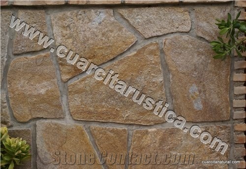 Marron Oro Quartzite Flagstone