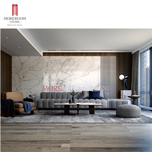 Extra Calacatta Gold Ceramic Large Wall Tile Slab