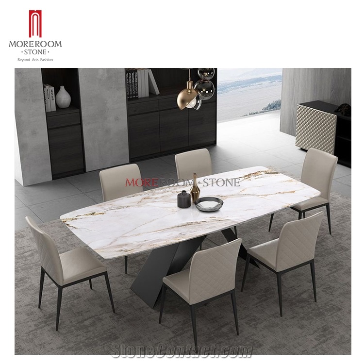 Polished Calacatta Porcelain Tile for Background