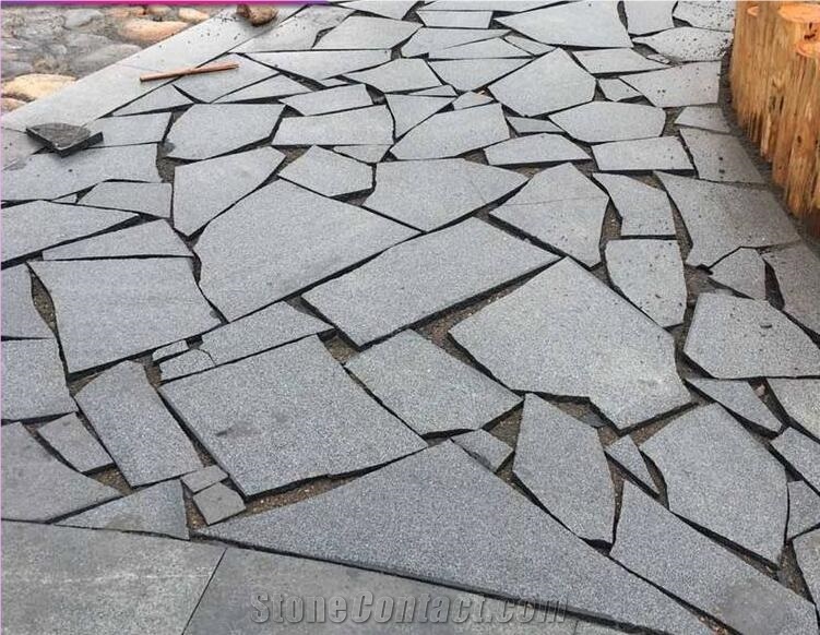 Grey Granite G654 Crazy Paving 30mm