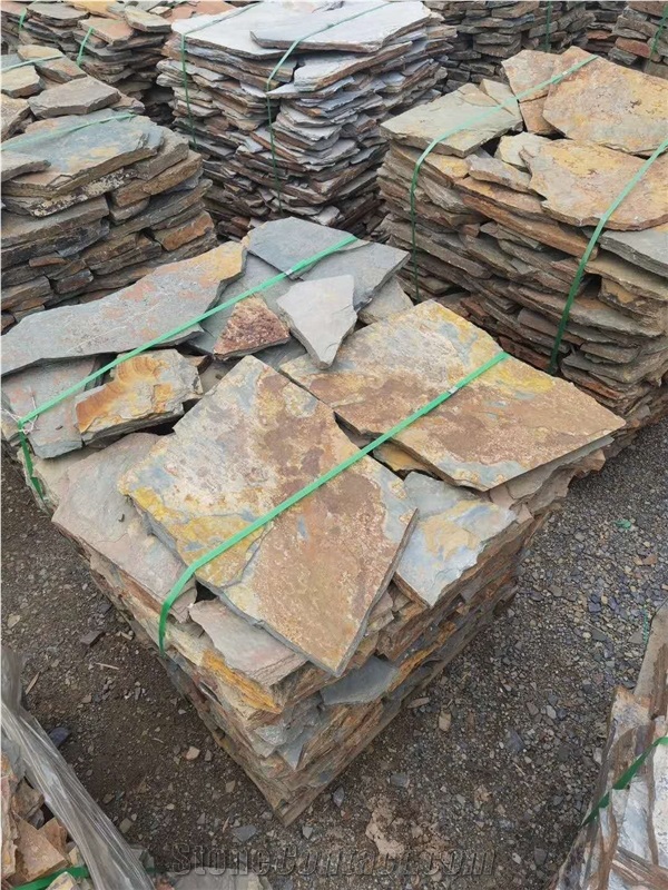 Rustic Slate Crazy Paver Garden Paver Flagstone