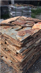 Rustic Slate Crazy Paver Garden Paver Flagstone