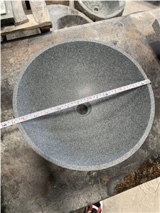 Dark Grey Granite G654 Granite Bathroom Basins