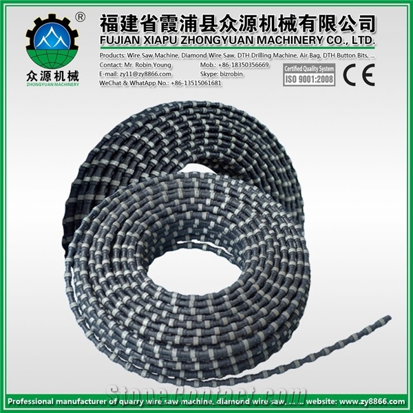 Diamond Wire Saw Stone Cutting, Marble Cutting, Granite Cutting, Good Quality