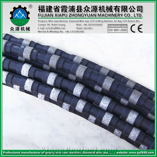 Diamond Wire Saw Stone Cutting, Marble Cutting, Granite Cutting, Good Quality