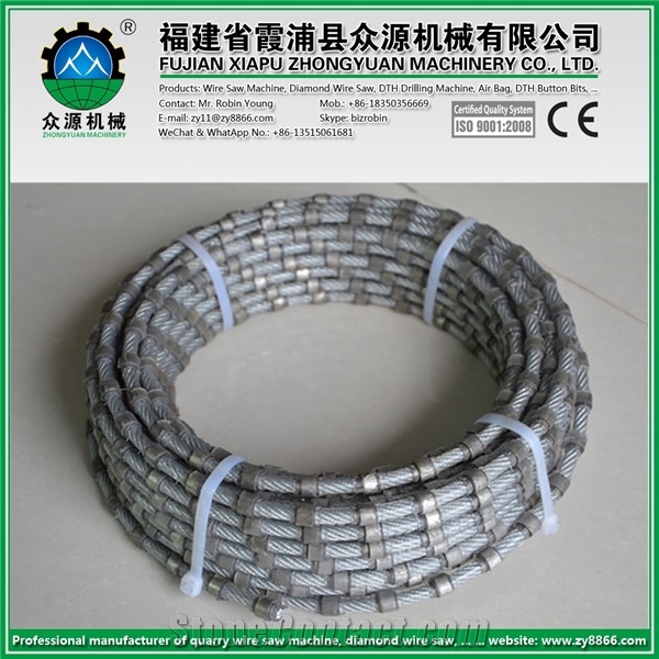 Diamond Wire Saw Stone Cutting, Marble Cutting, Granite Cutting, Good Quality