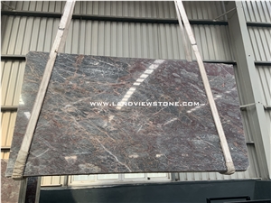 Afyon Salome Marble Bordeaux Red Marble Slab