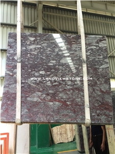 Afyon Salome Marble Bordeaux Red Marble Slab