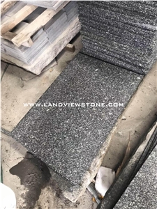 Dark Grey Granite Cut to Size Floor Tiles