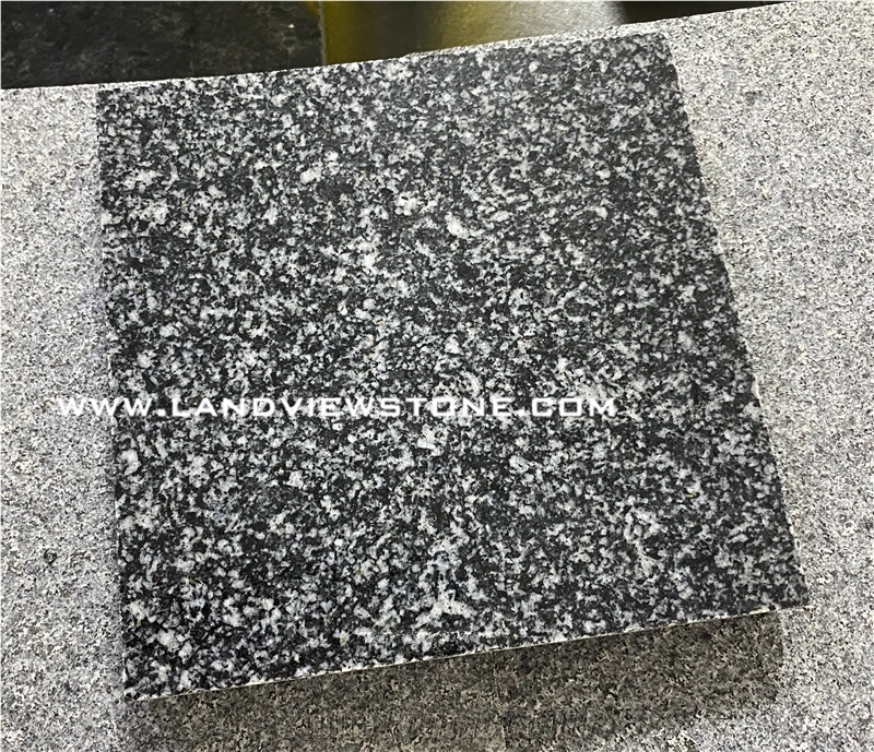 Dark Grey Granite Cut to Size Floor Tiles