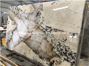 Pandora White Ivory Beige Granite Slabs Tiles Pandora White Ivory Beige Granite Slabs Tiles
