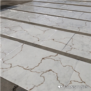 Continuous Veins Polished Faux Onyx Wall Panel